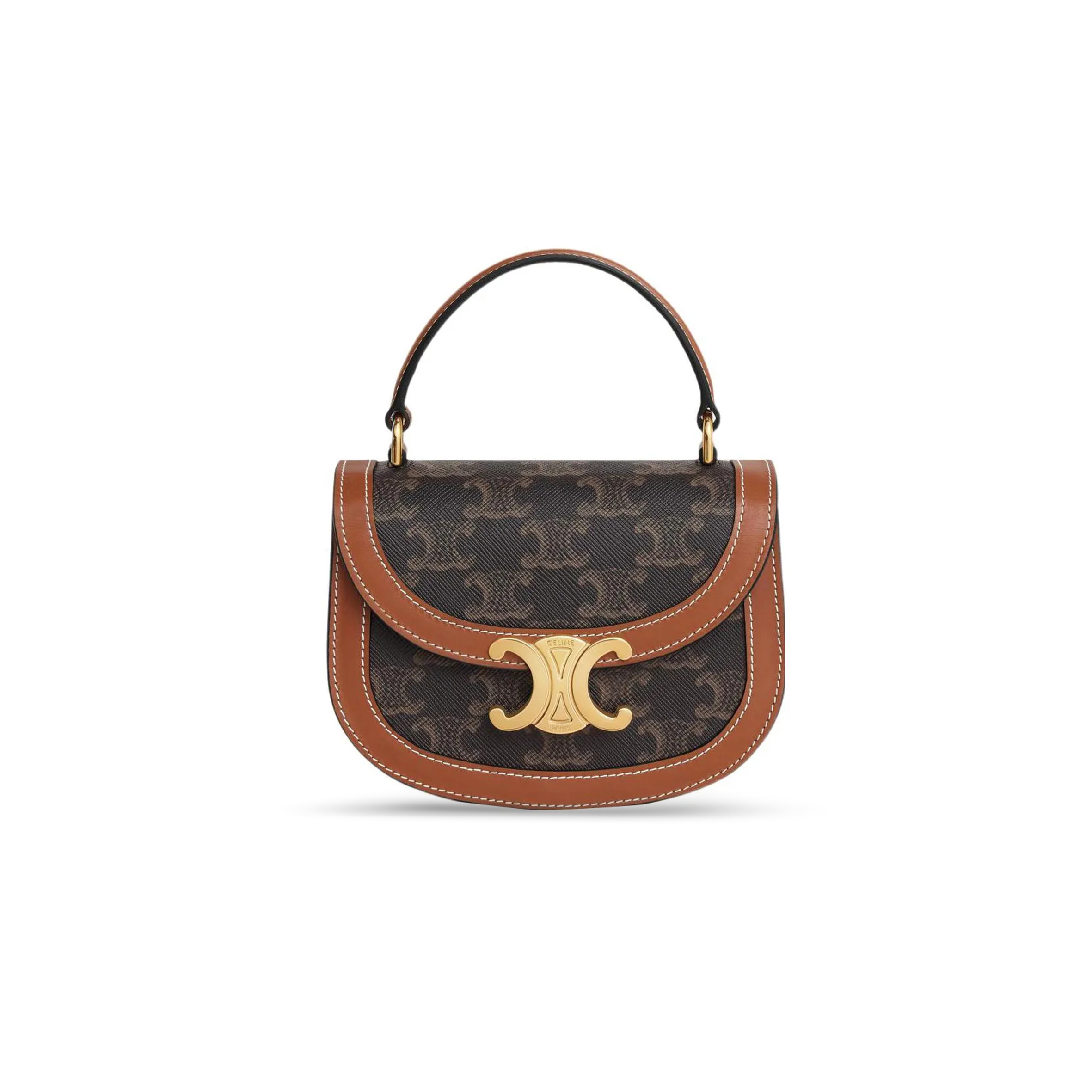 CELIN MINI BESACE CLEA IN FABRIC AND COWHIDE 10K502EWU.04LU (15.5*11.5*5cm)